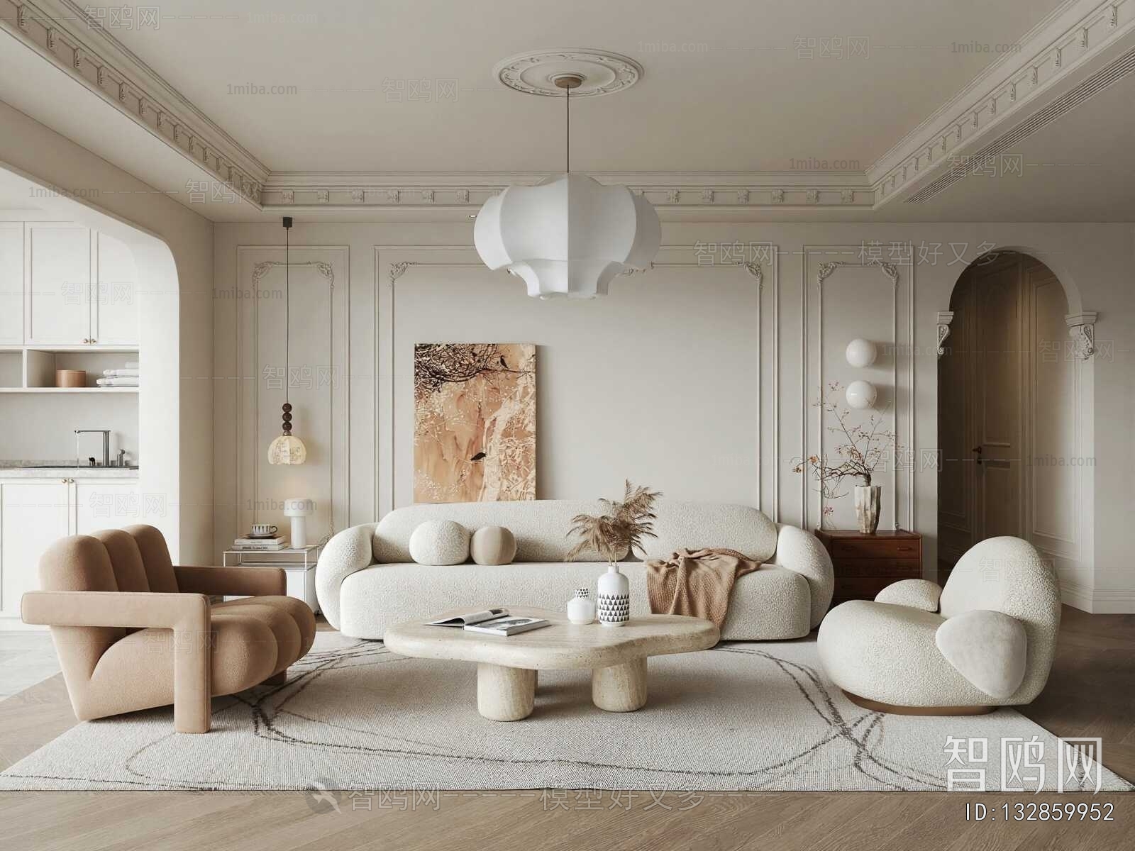 French Style A Living Room