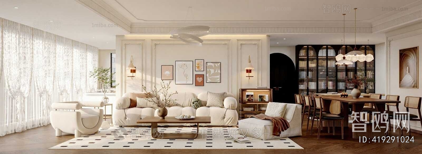 French Style A Living Room