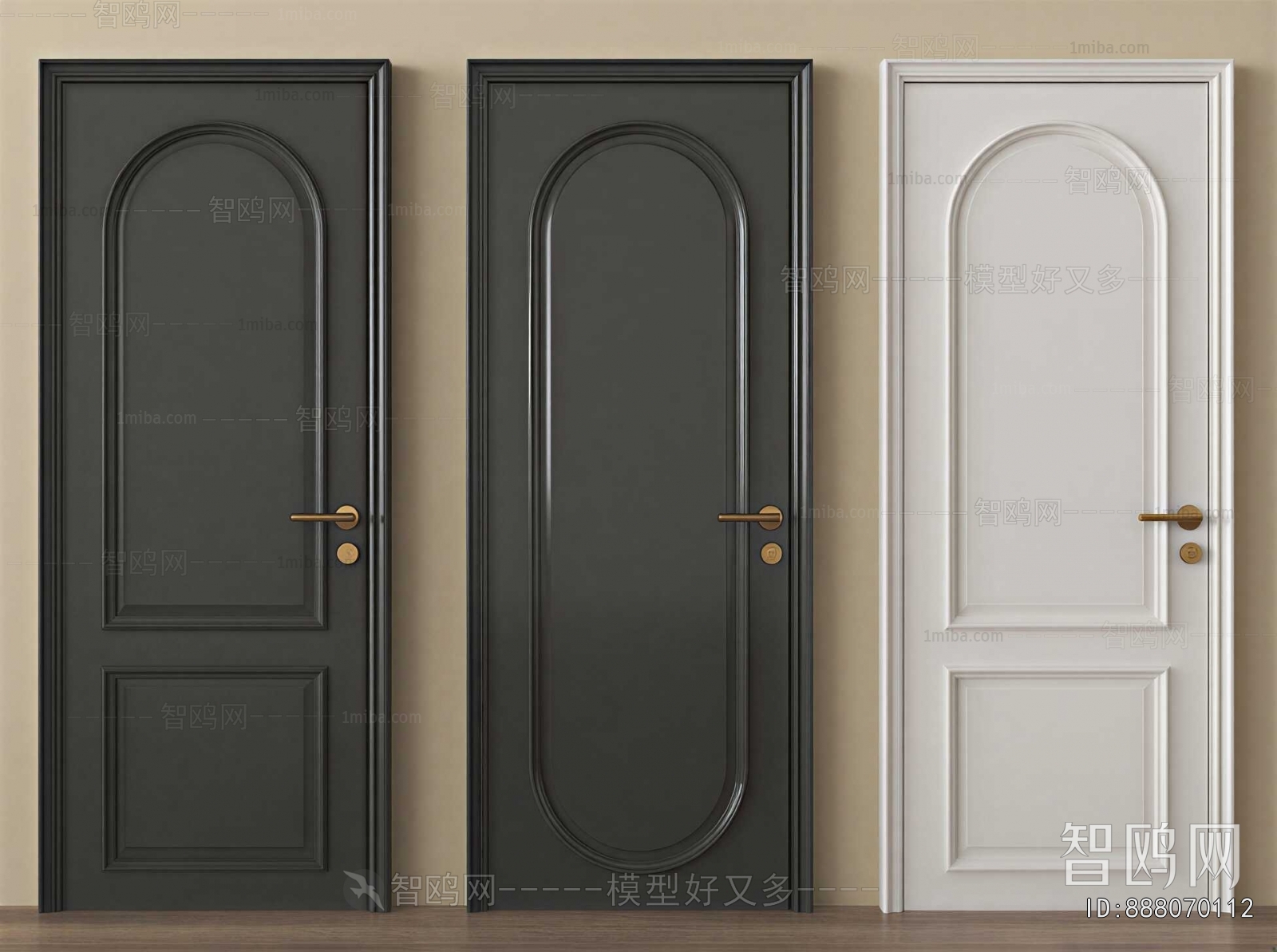 French Style Single Door