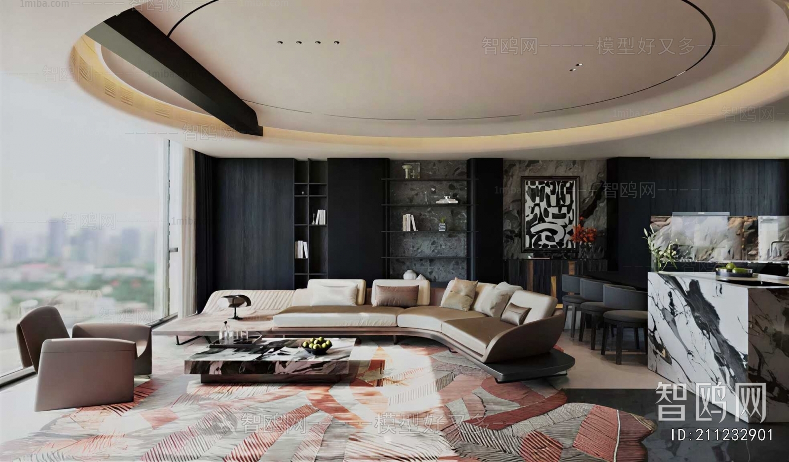 Modern A Living Room