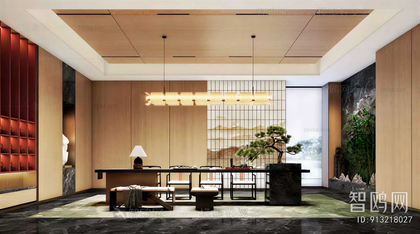 New Chinese Style Teahouse Tea House