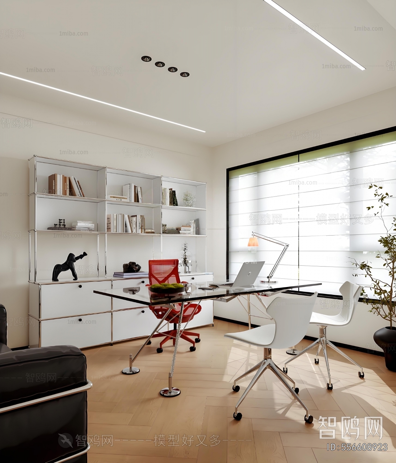 Modern Office Desk And Chair