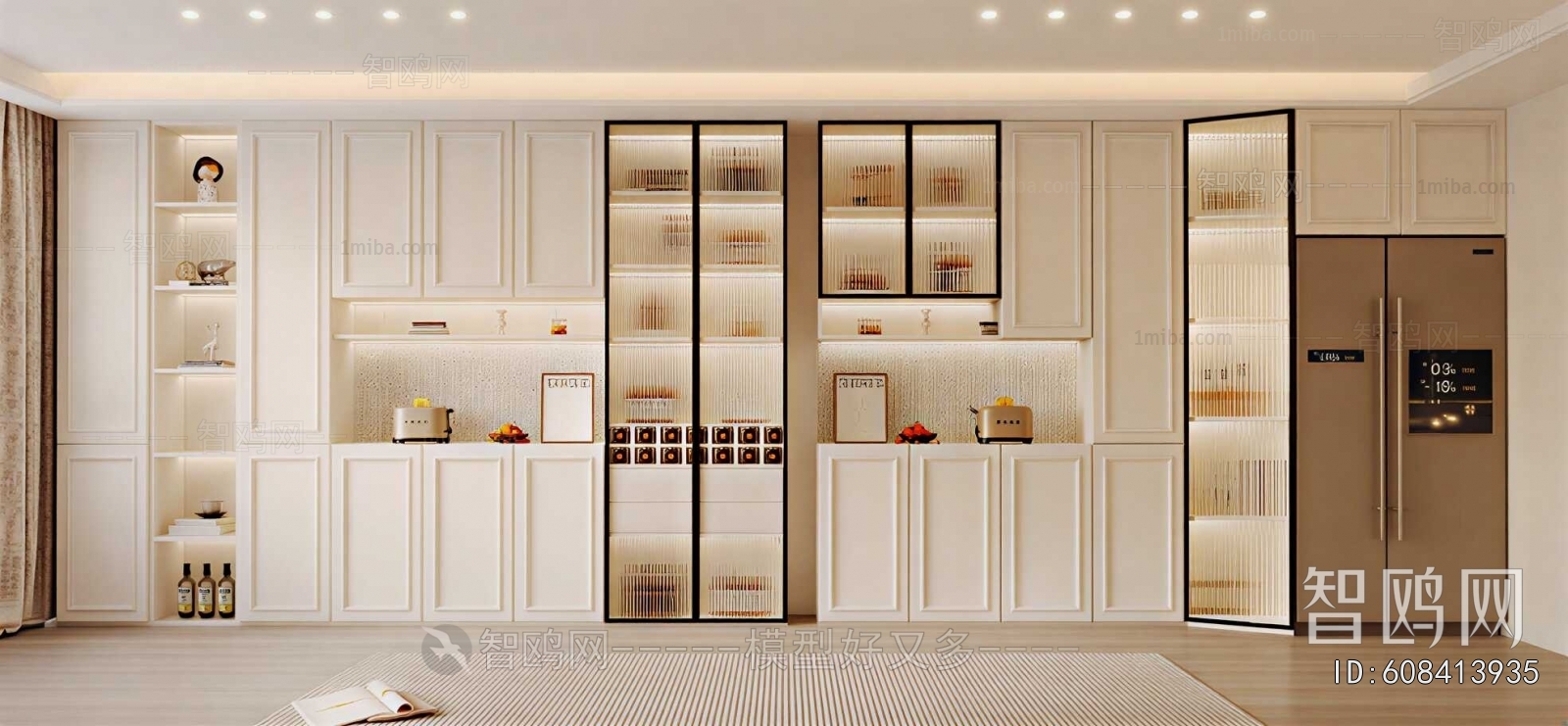 Nordic Style Wine Cabinet