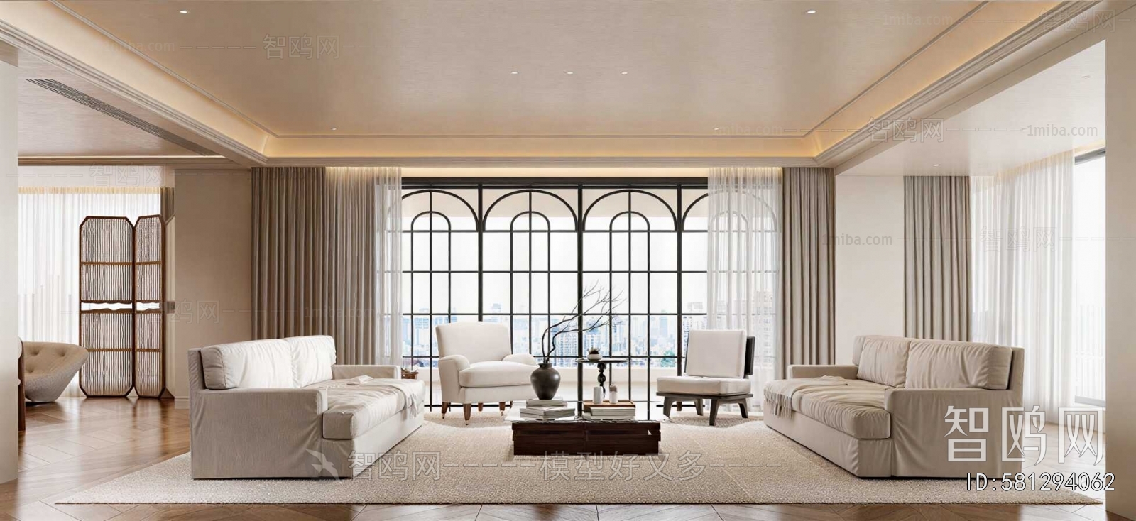 French Style A Living Room