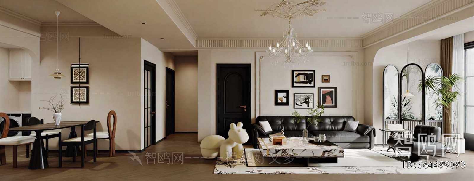 French Style A Living Room