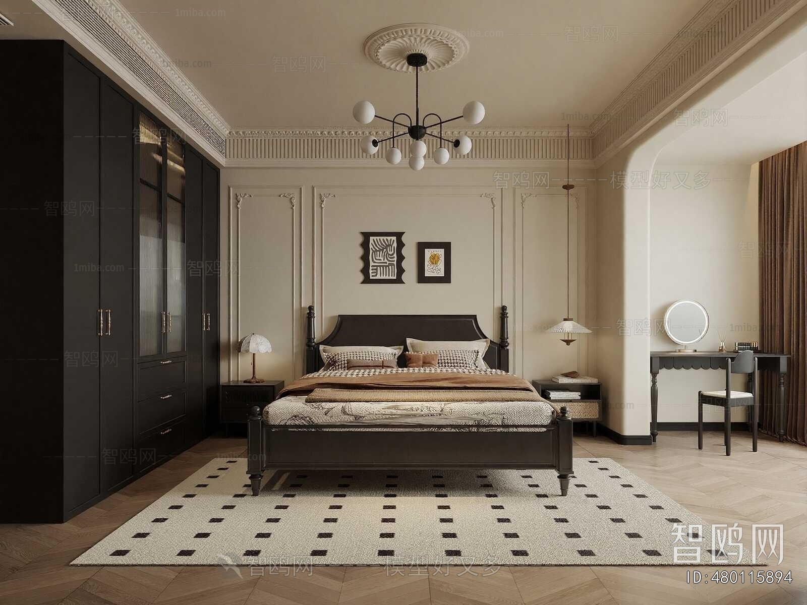 French Style Bedroom