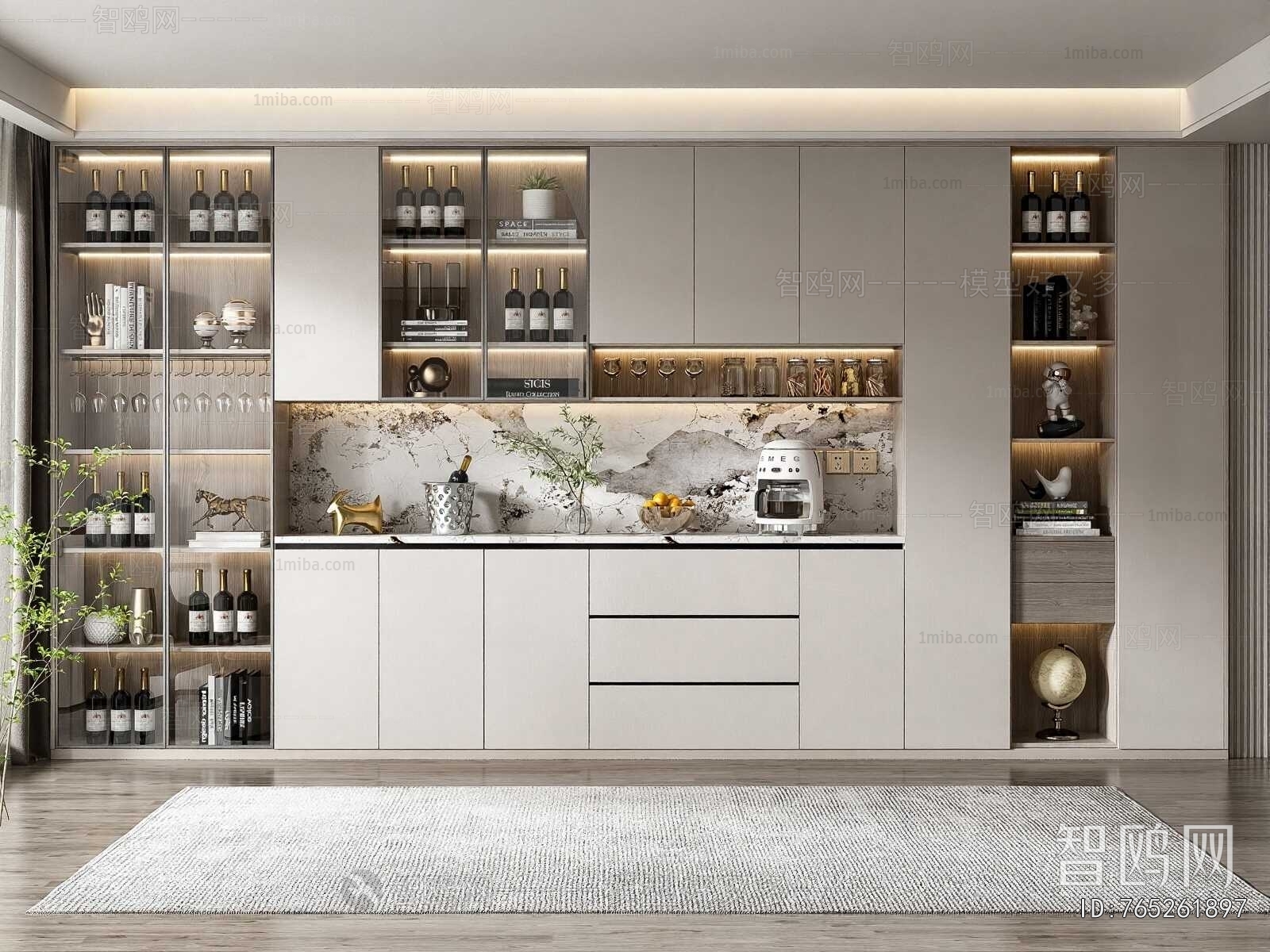 Modern Wine Cabinet