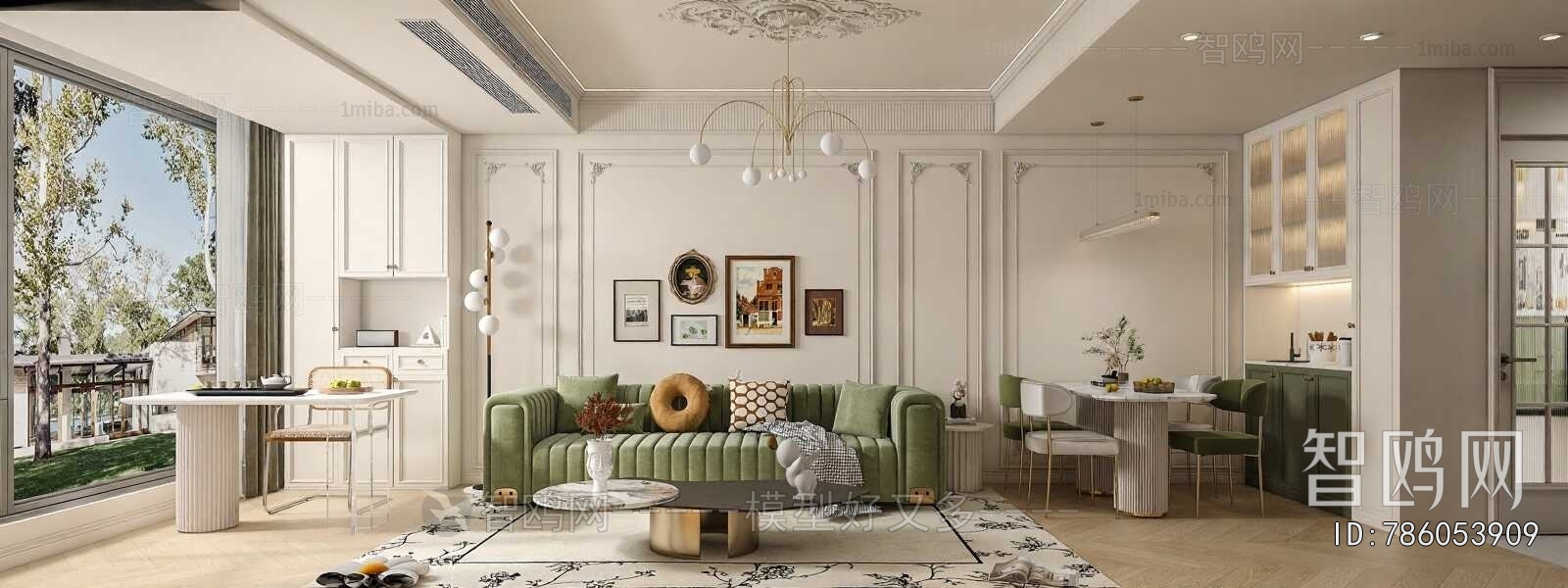 French Style A Living Room