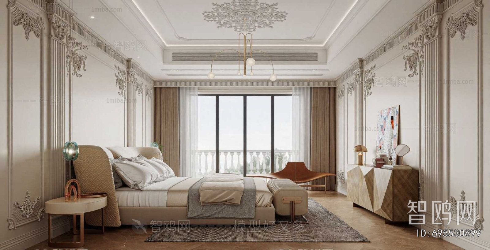 French Style Bedroom