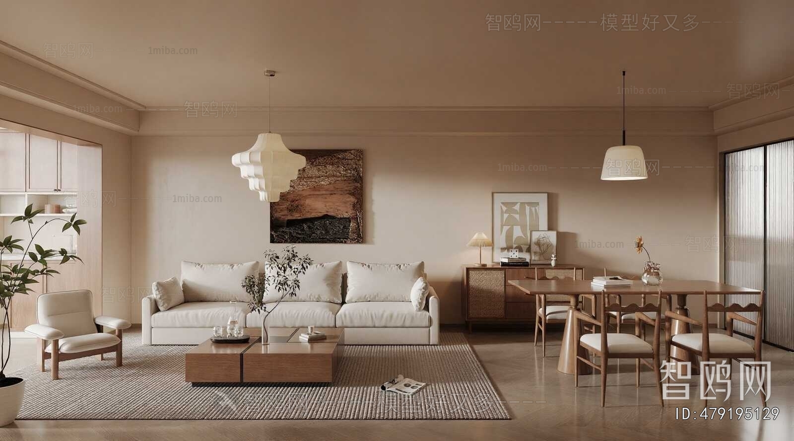 American Style A Living Room