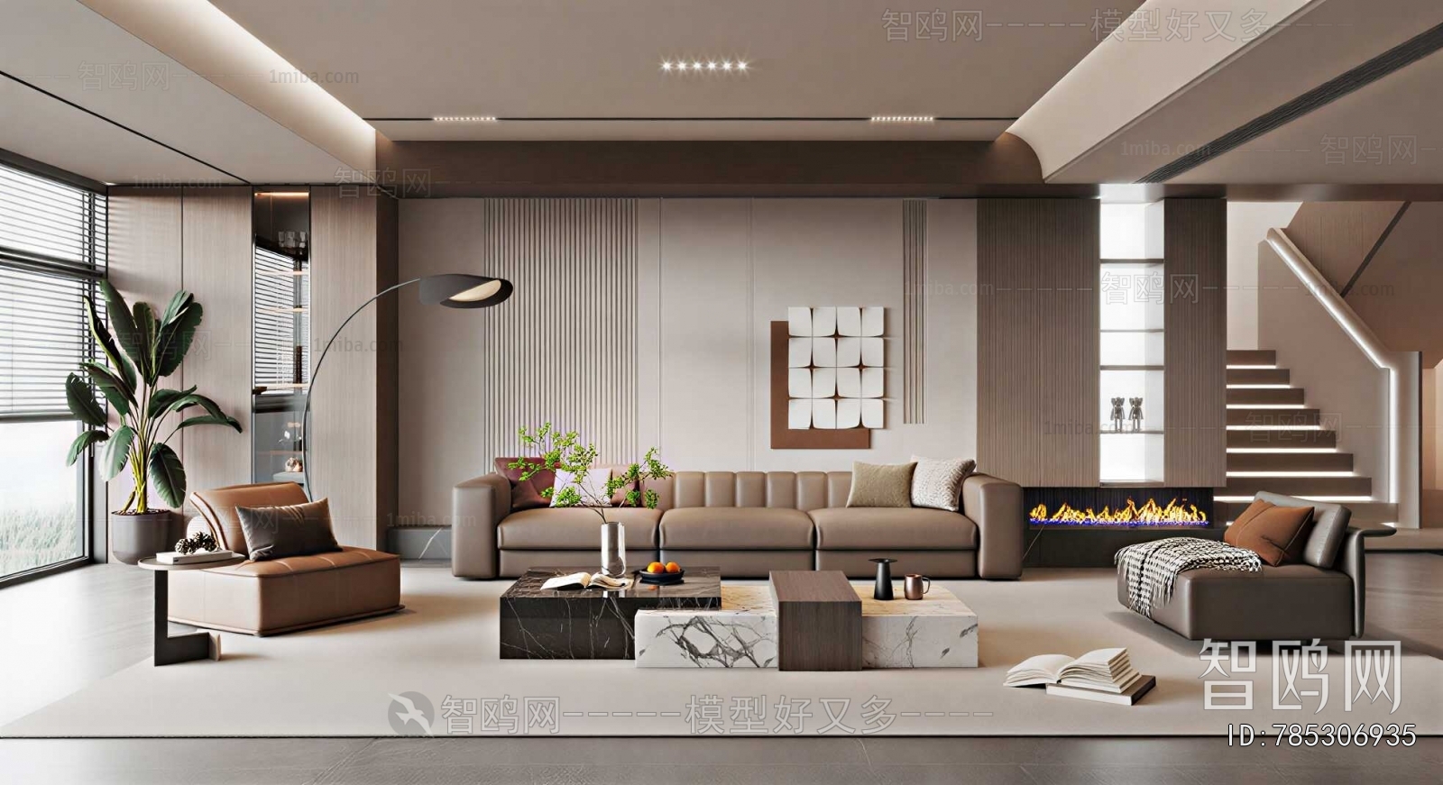 Modern A Living Room