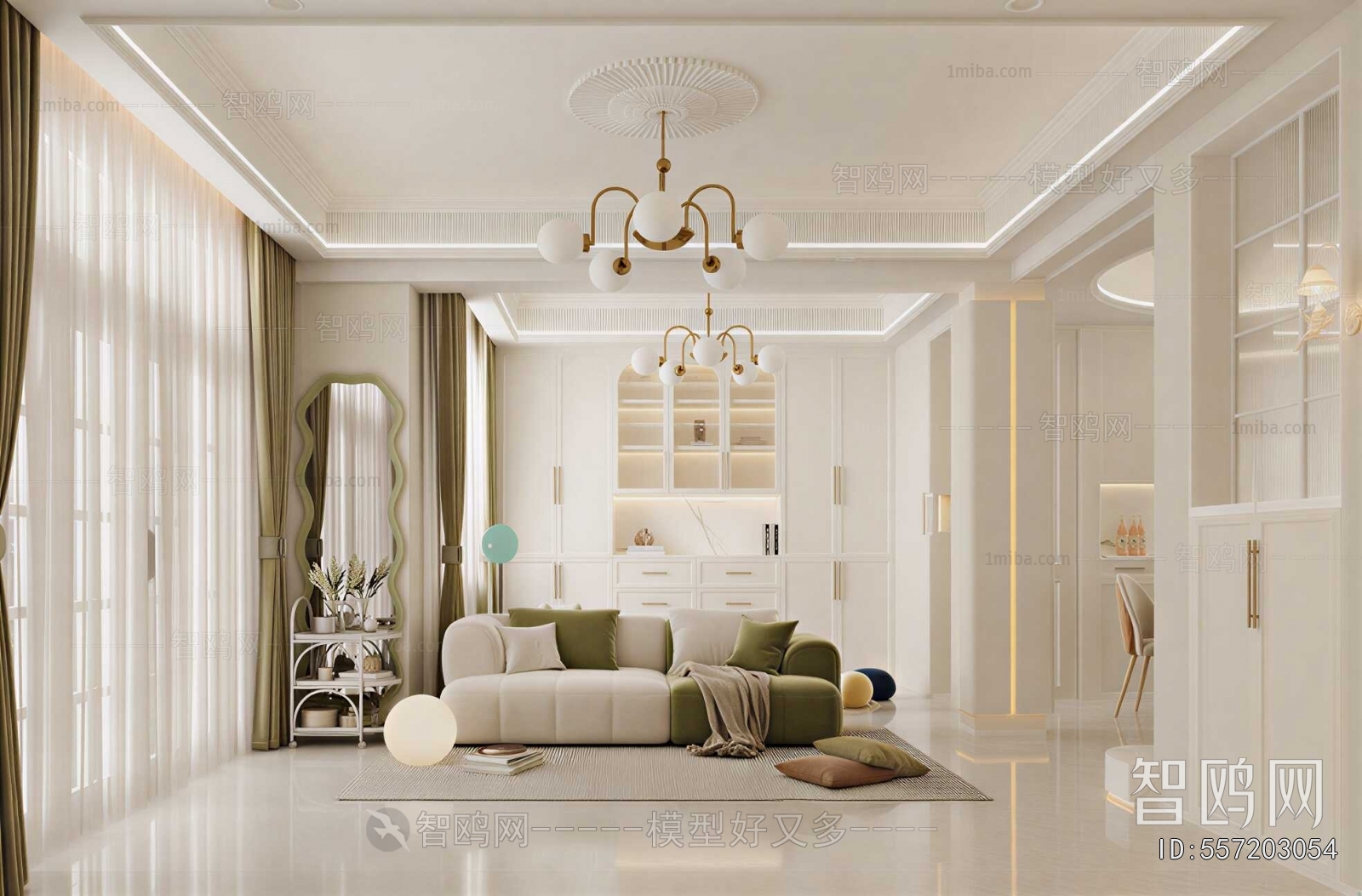 French Style A Living Room