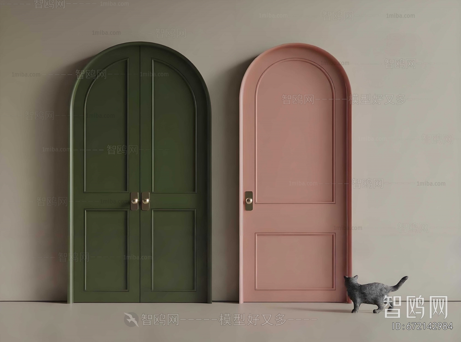 French Style Double Door