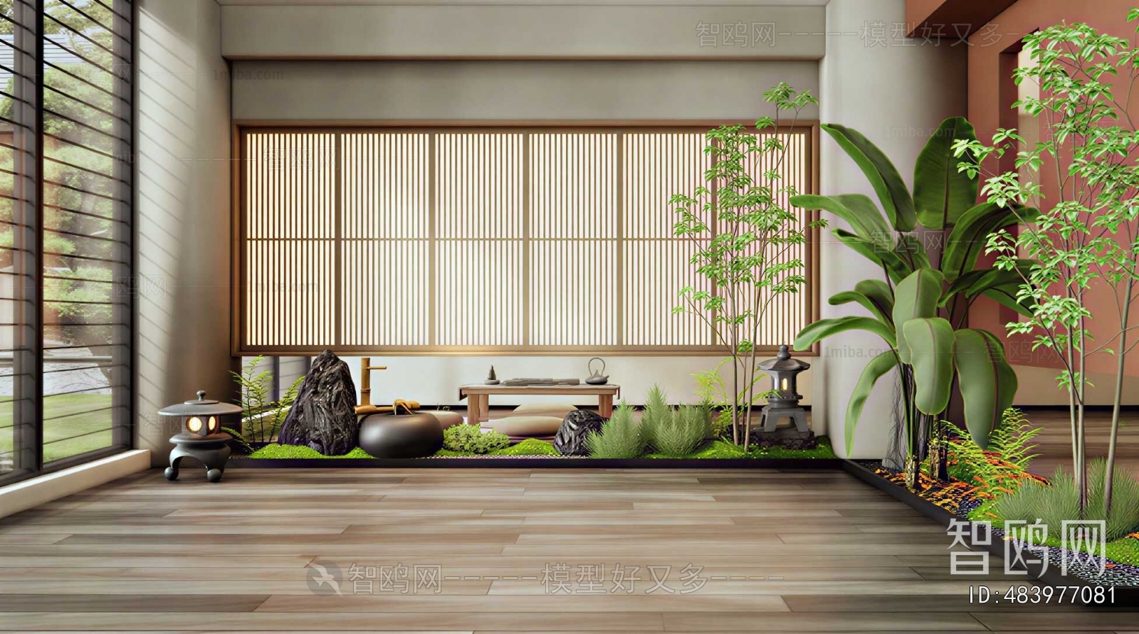Japanese Style Plant Landscaping