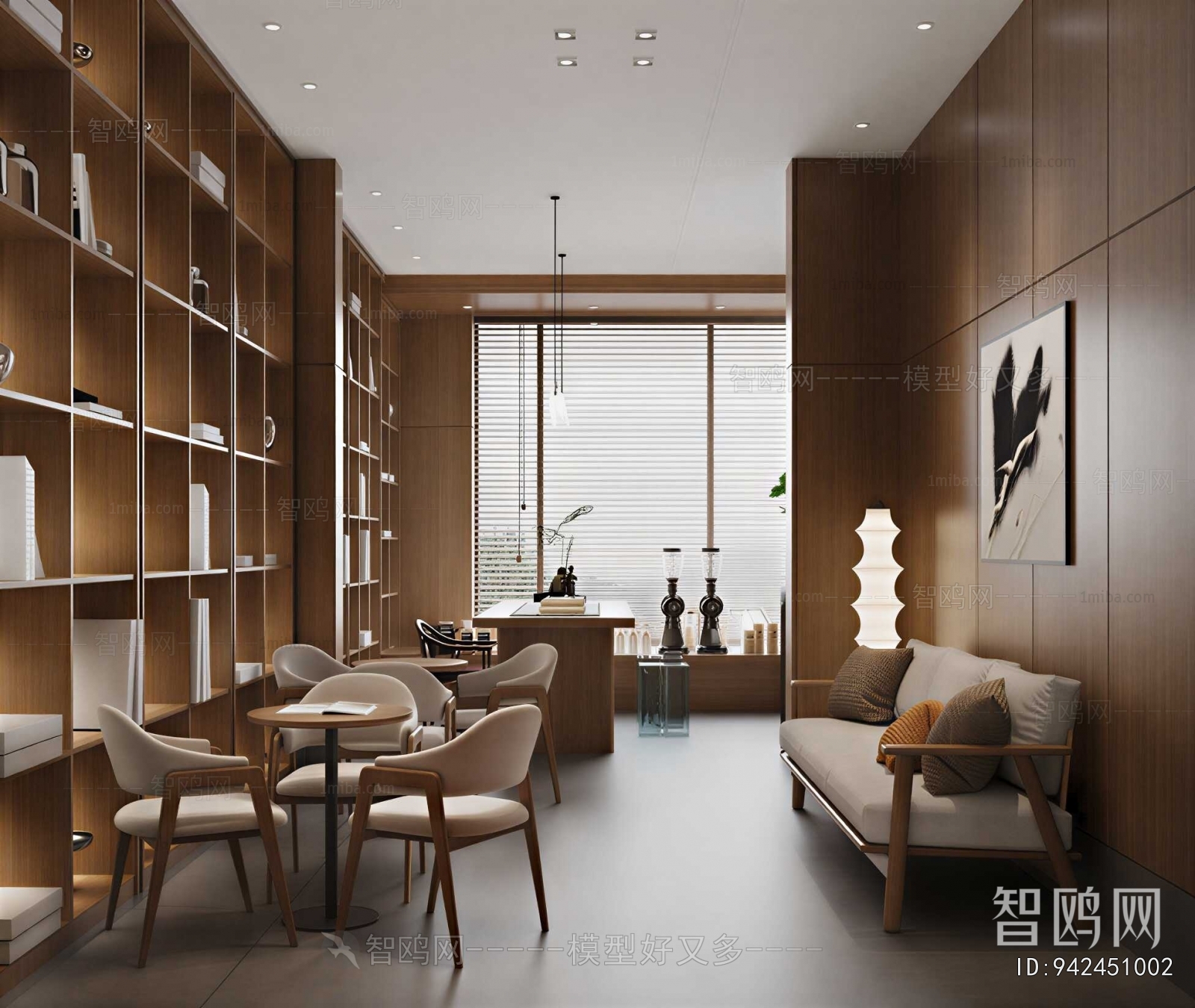 Modern Bookstore Book Bar