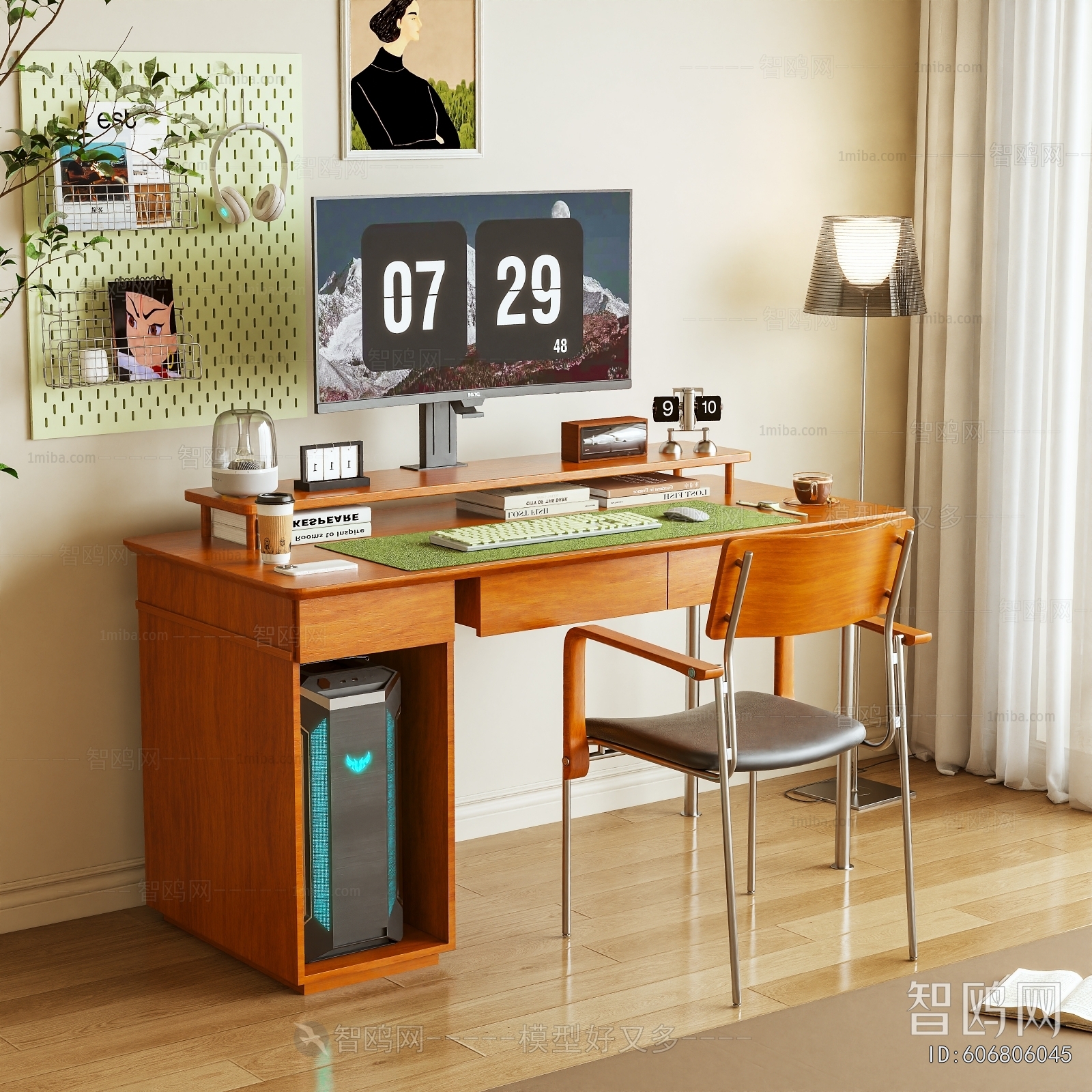 Modern Computer Desk And Chair