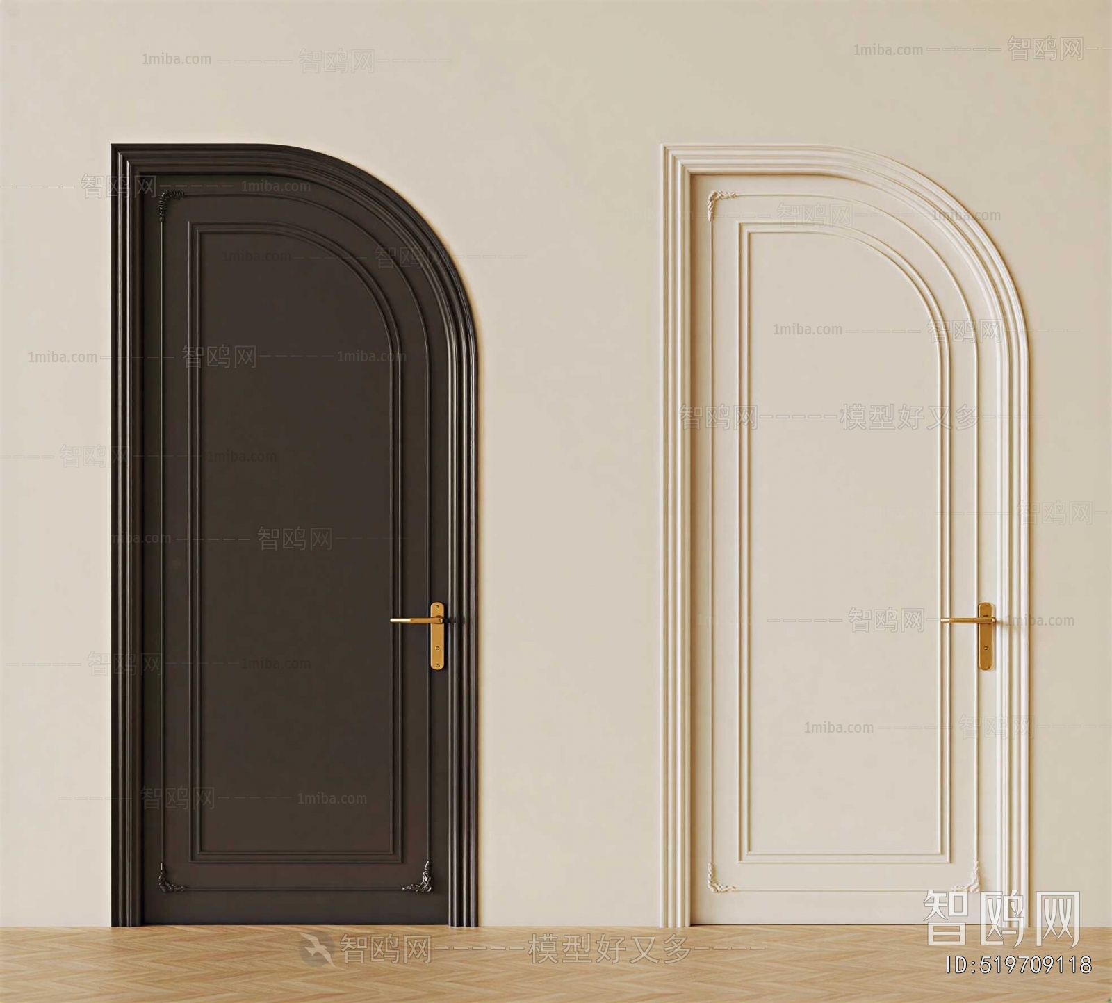 French Style Single Door