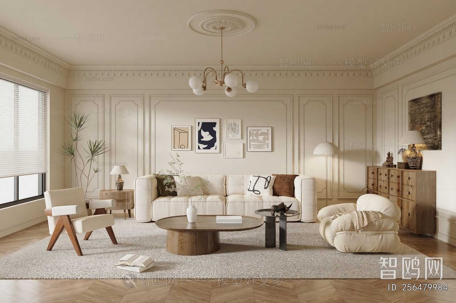 French Style A Living Room