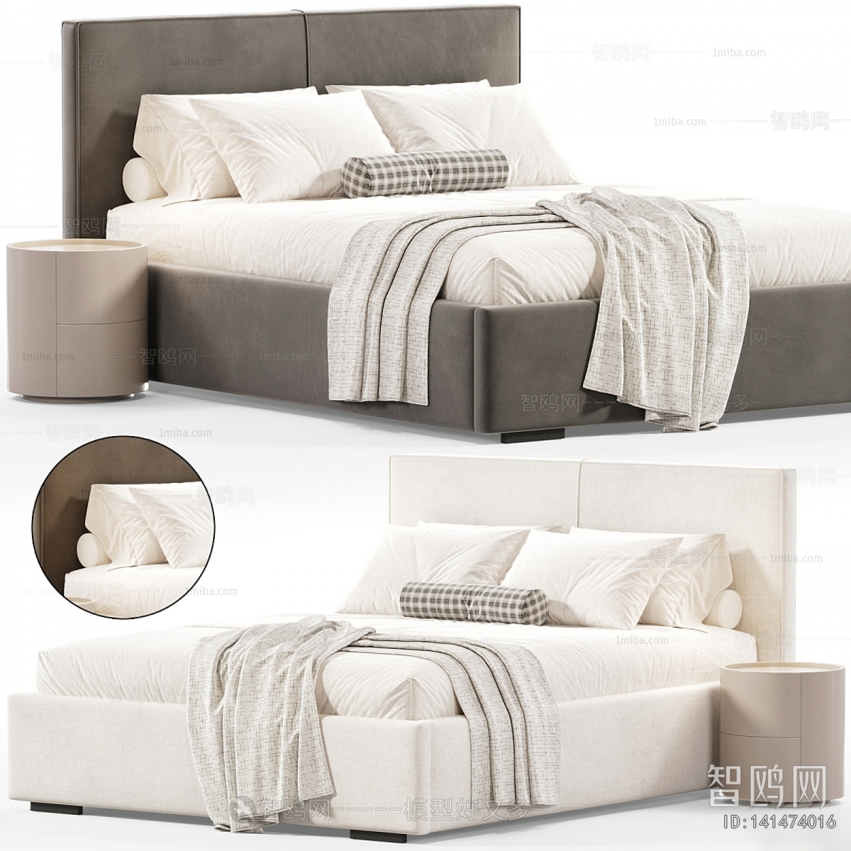 Modern Double Bed