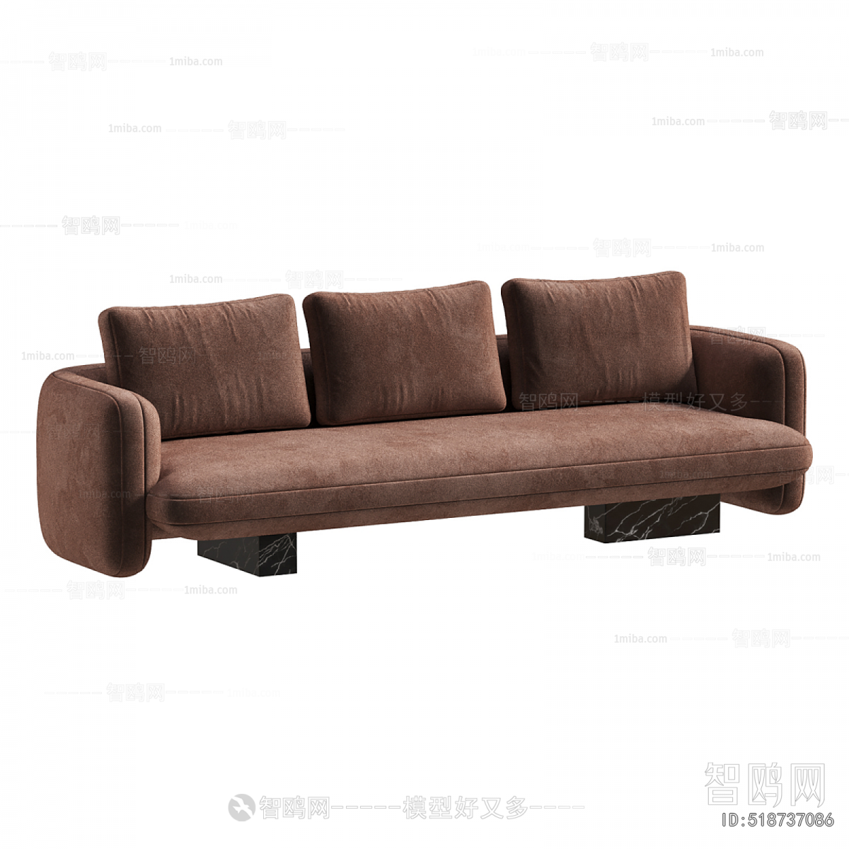 Modern Three-seat Sofa