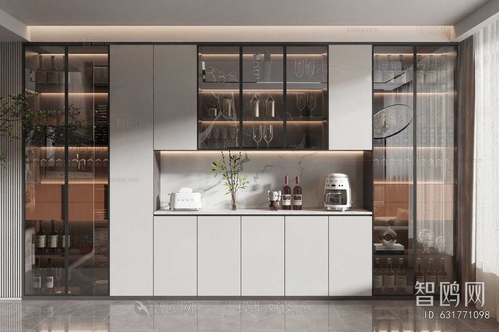 Modern Wine Cabinet