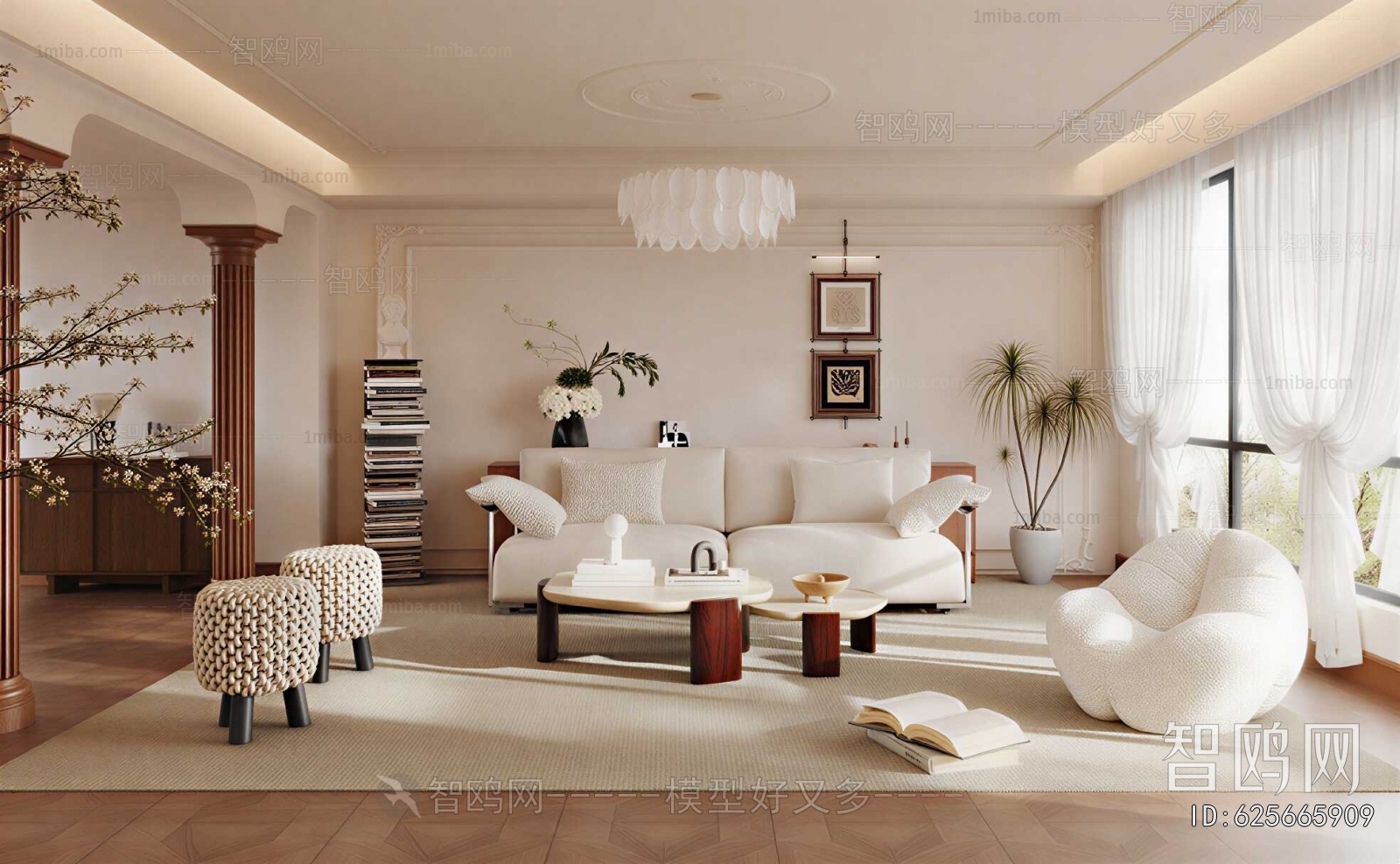 French Style A Living Room