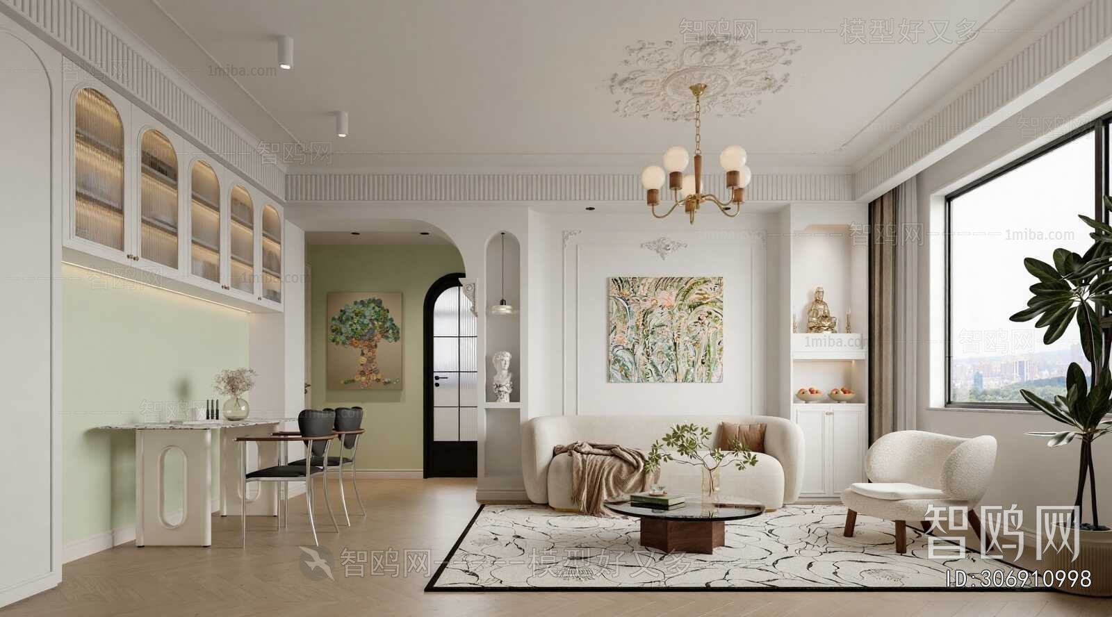 French Style A Living Room