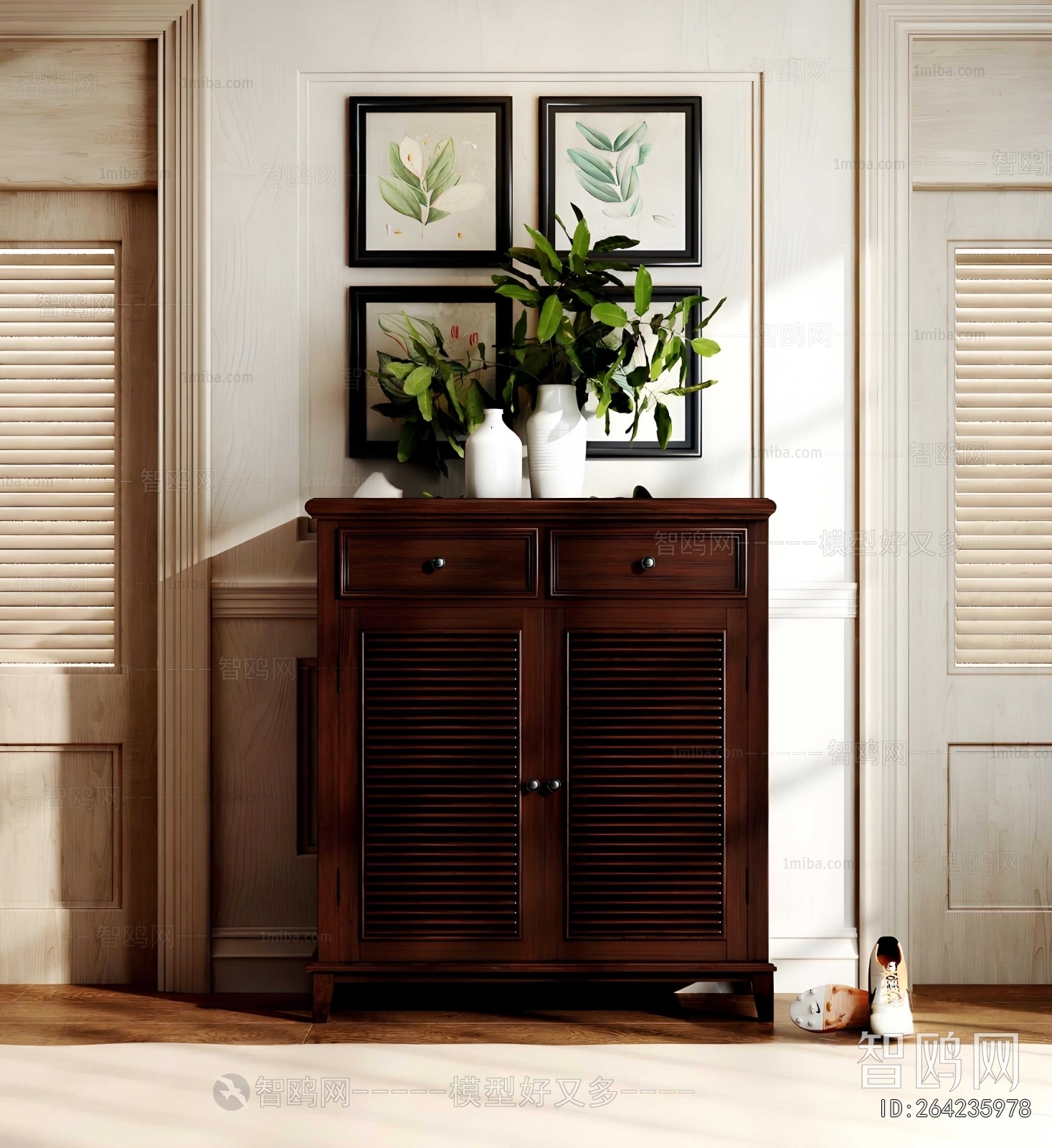 American Style Entrance Cabinet