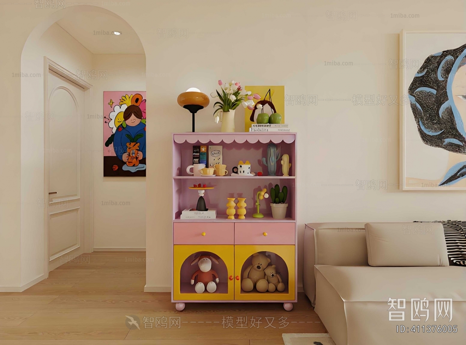 Modern Decorative Cabinet