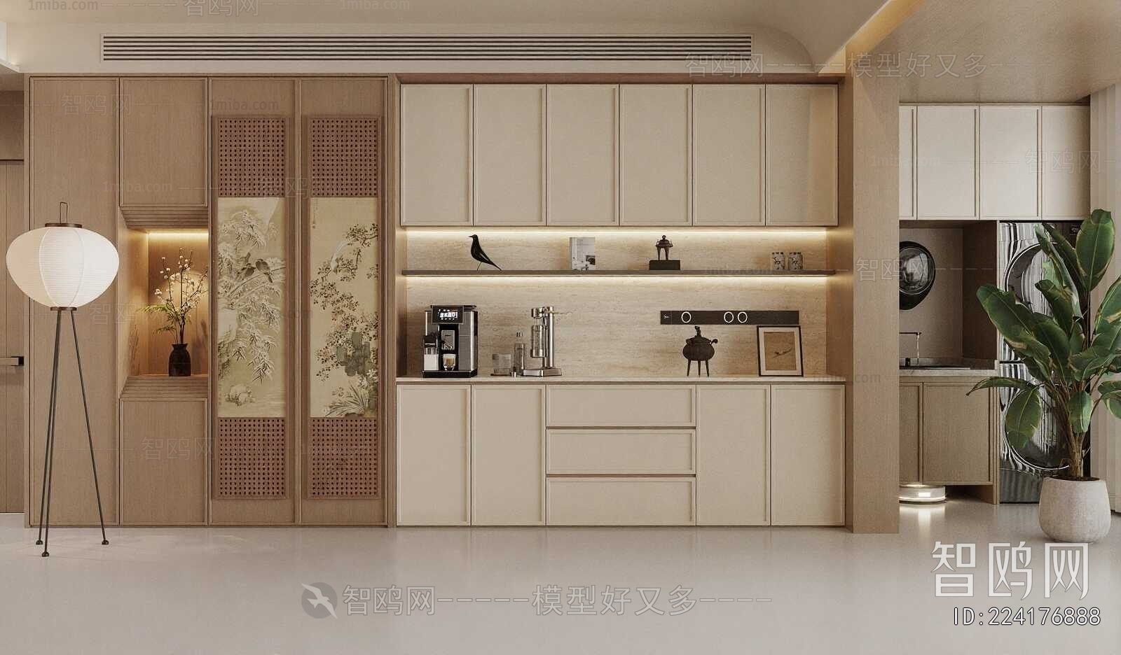 New Chinese Style Sideboard