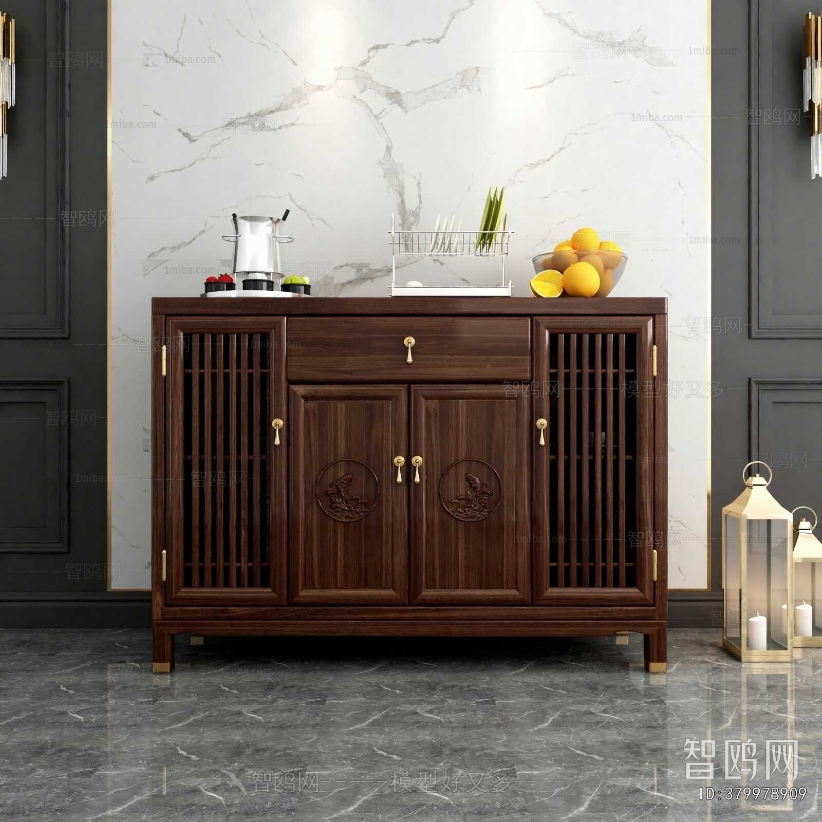 New Chinese Style Sideboard