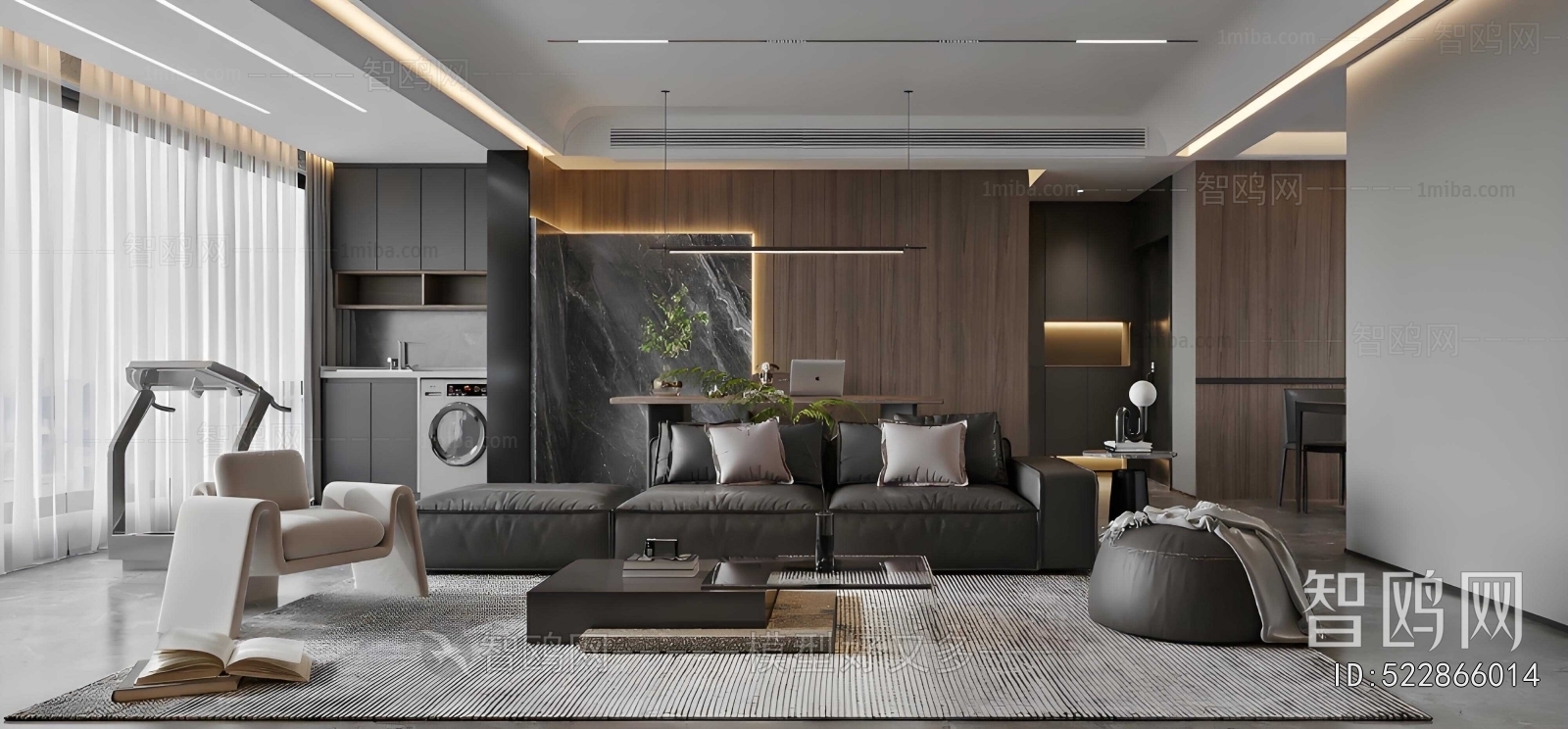Modern A Living Room