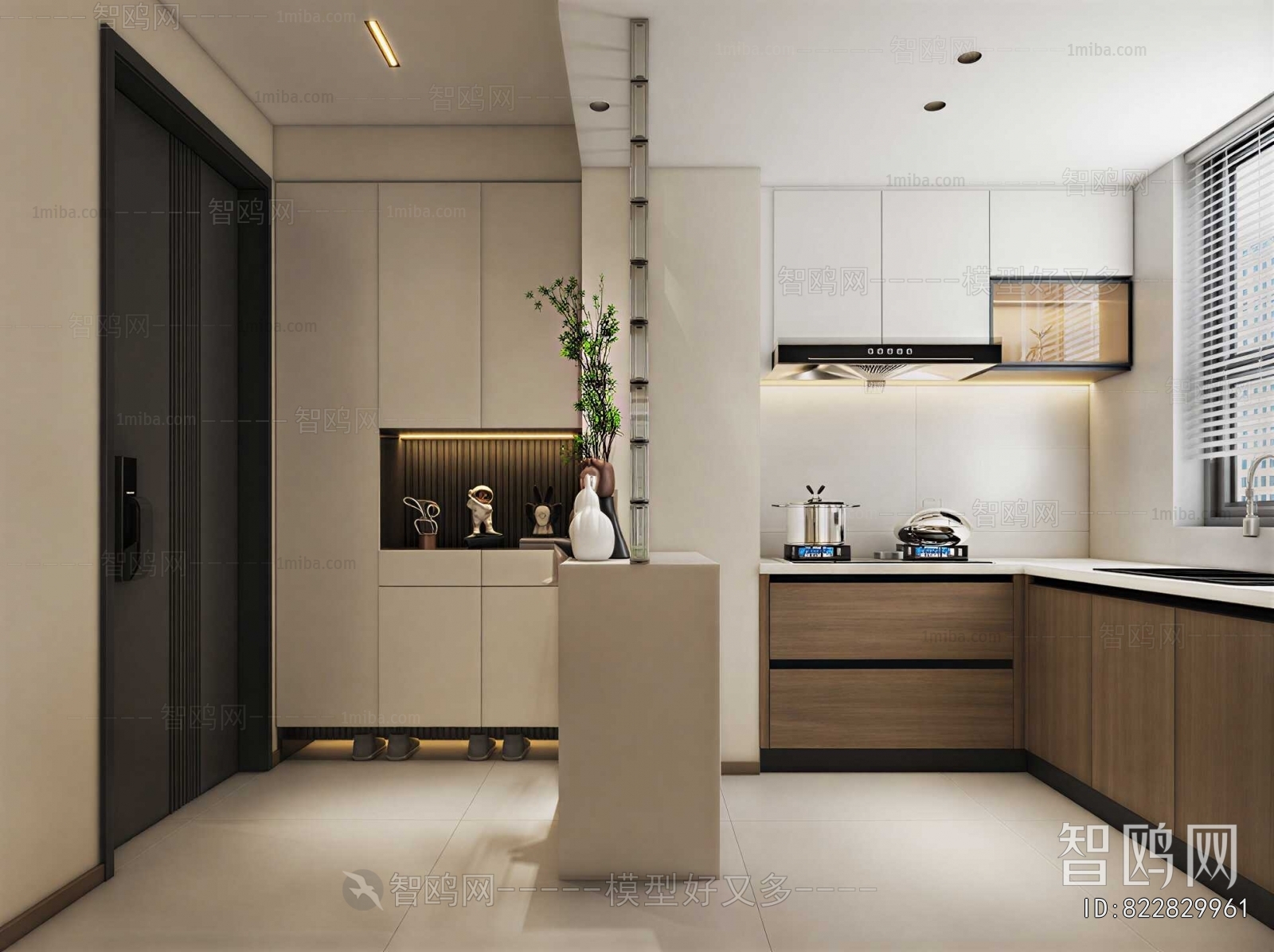 Modern The Kitchen