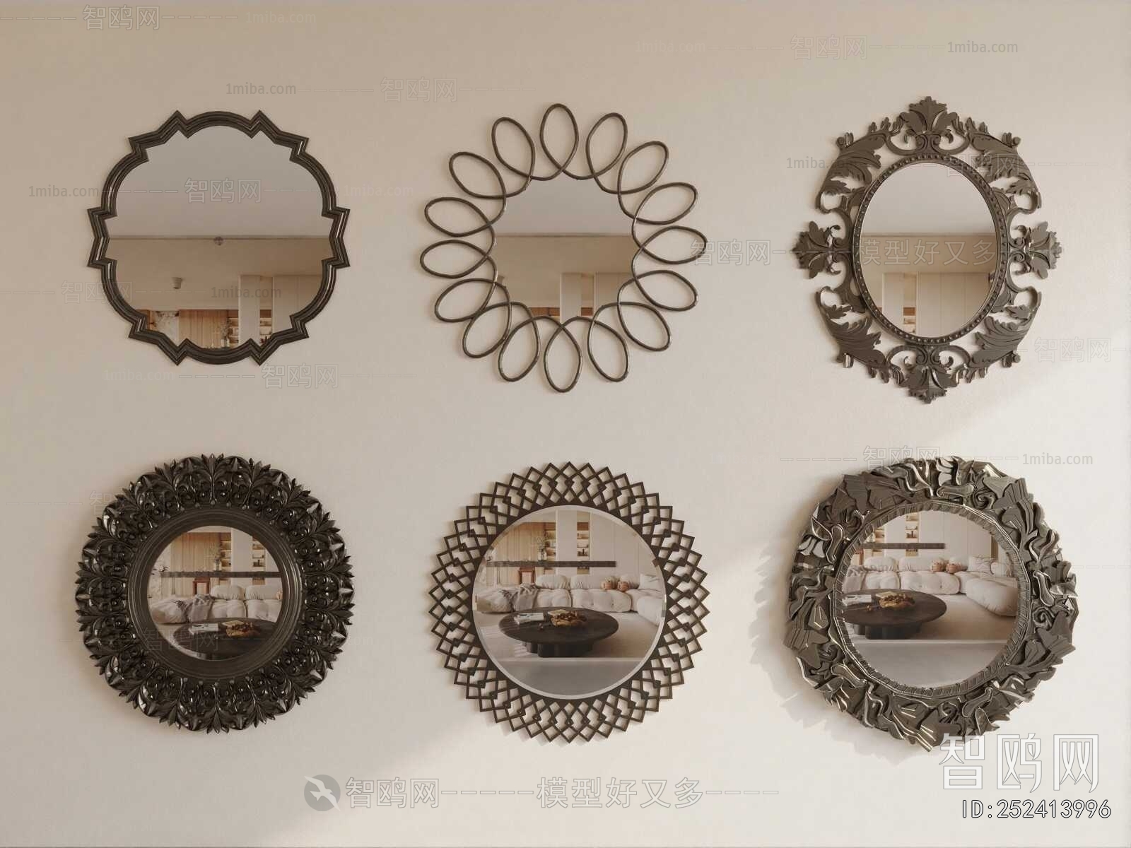 Simple European Style The Mirror