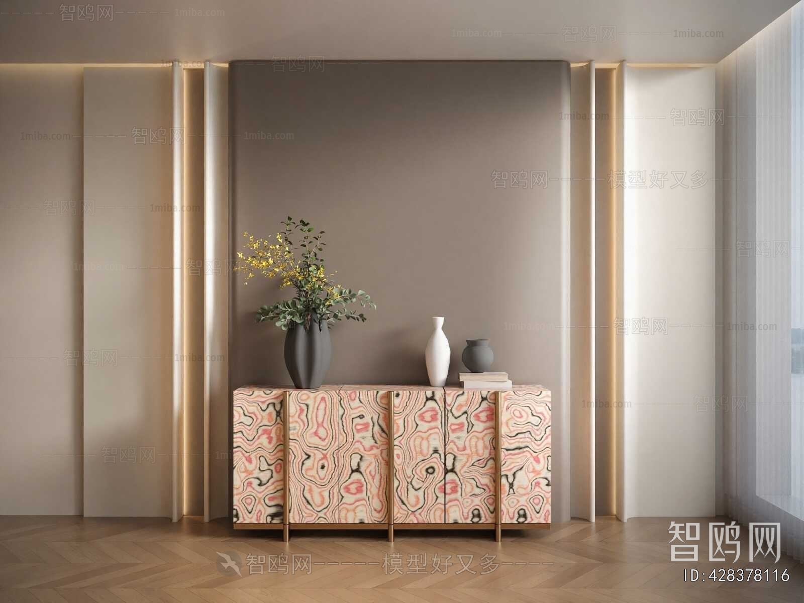 Modern Entrance Cabinet