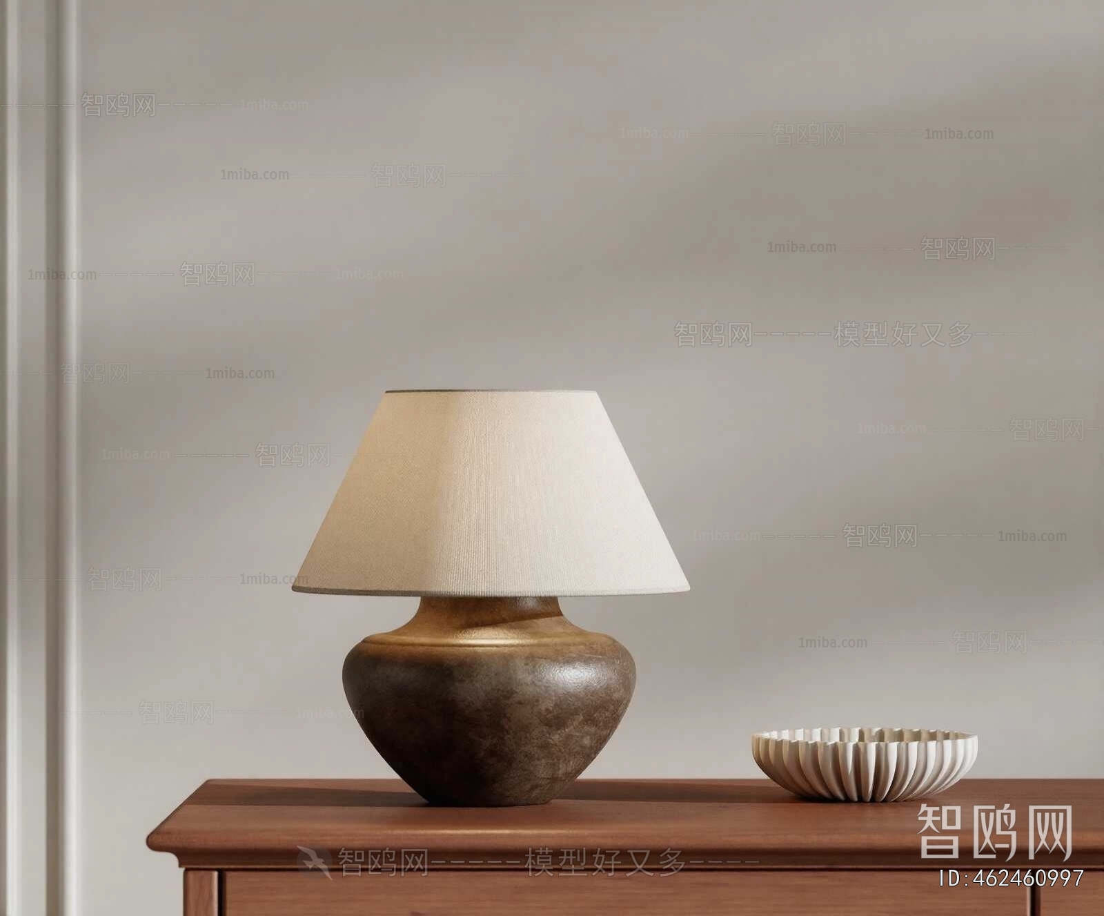 Wabi-sabi Style Table Lamp