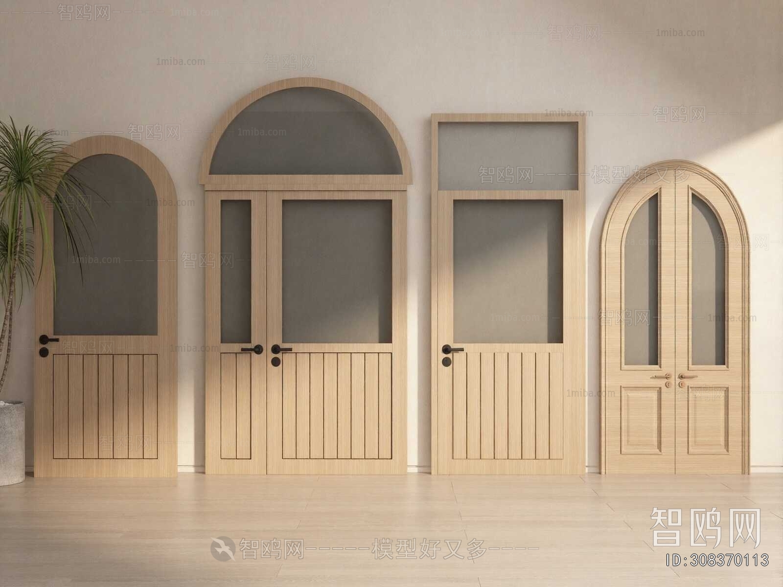 French Style Double Door
