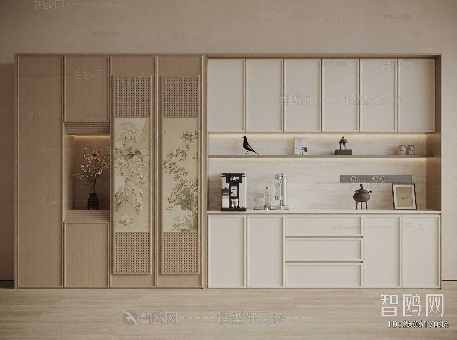 New Chinese Style Sideboard