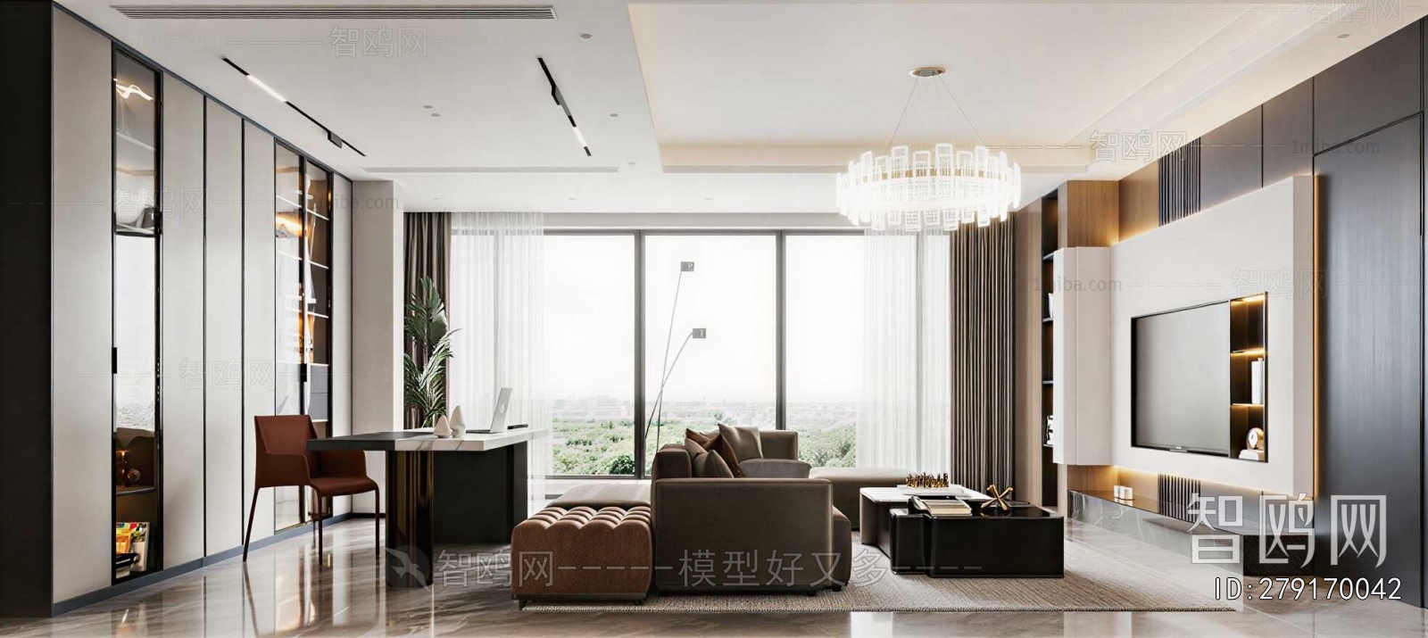 Modern Manager's Office