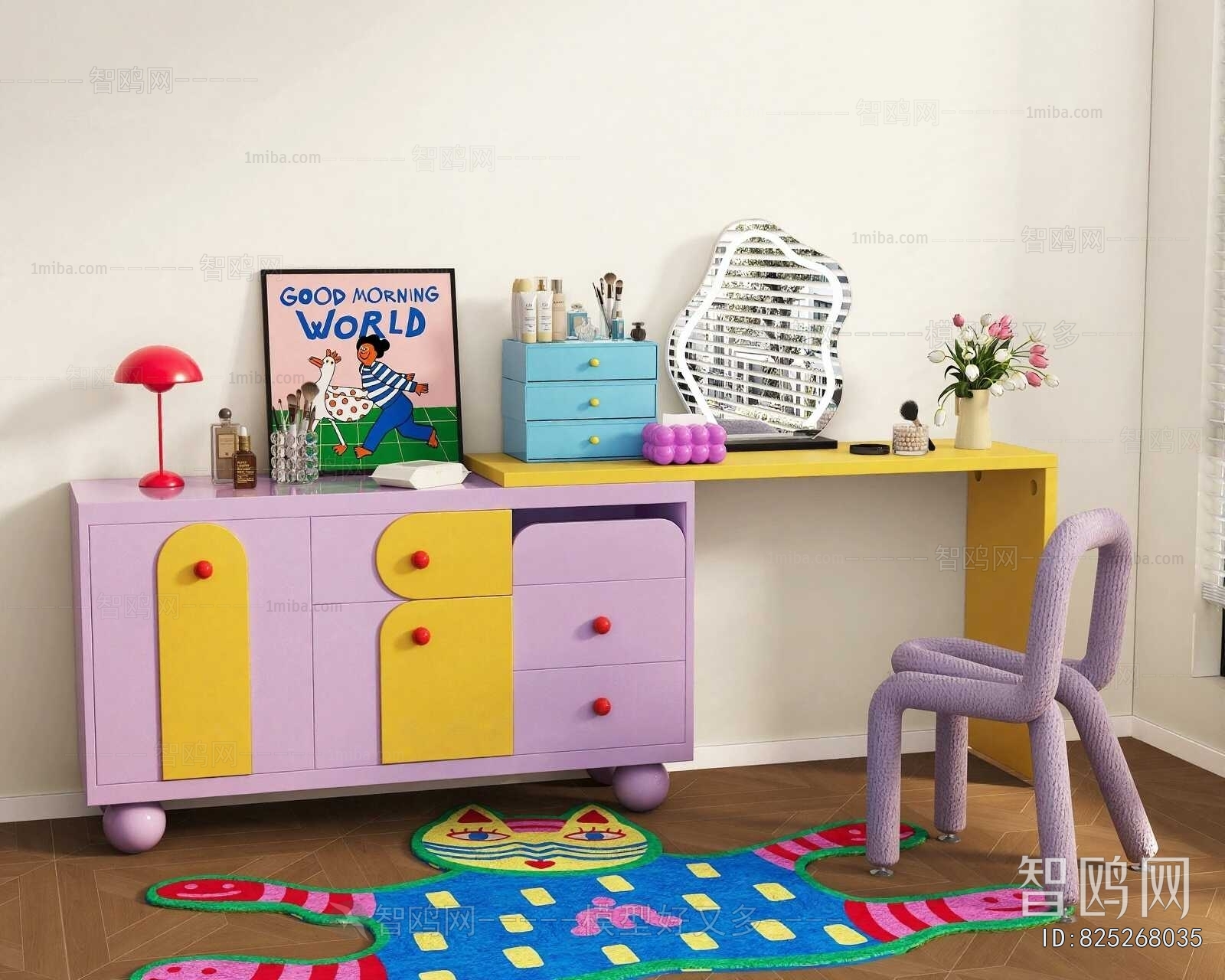 Modern Computer Desk And Chair