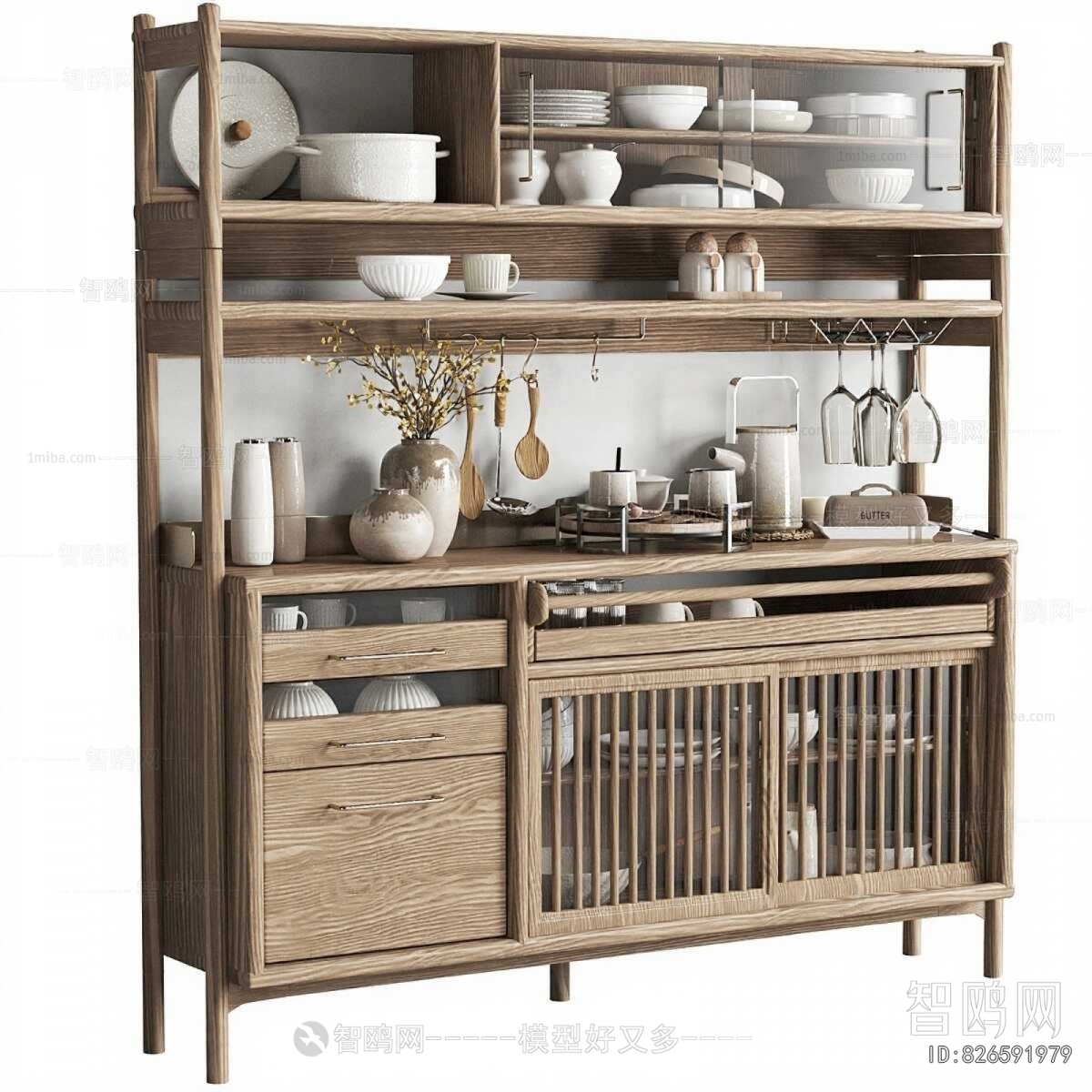 Wabi-sabi Style Sideboard