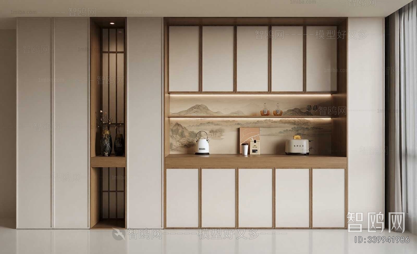 New Chinese Style Sideboard