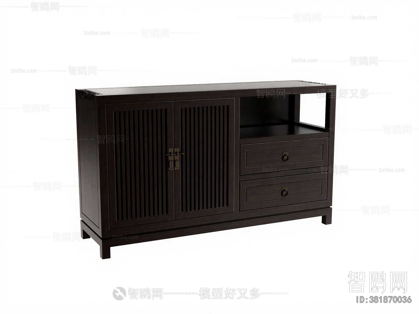 New Chinese Style Entrance Cabinet