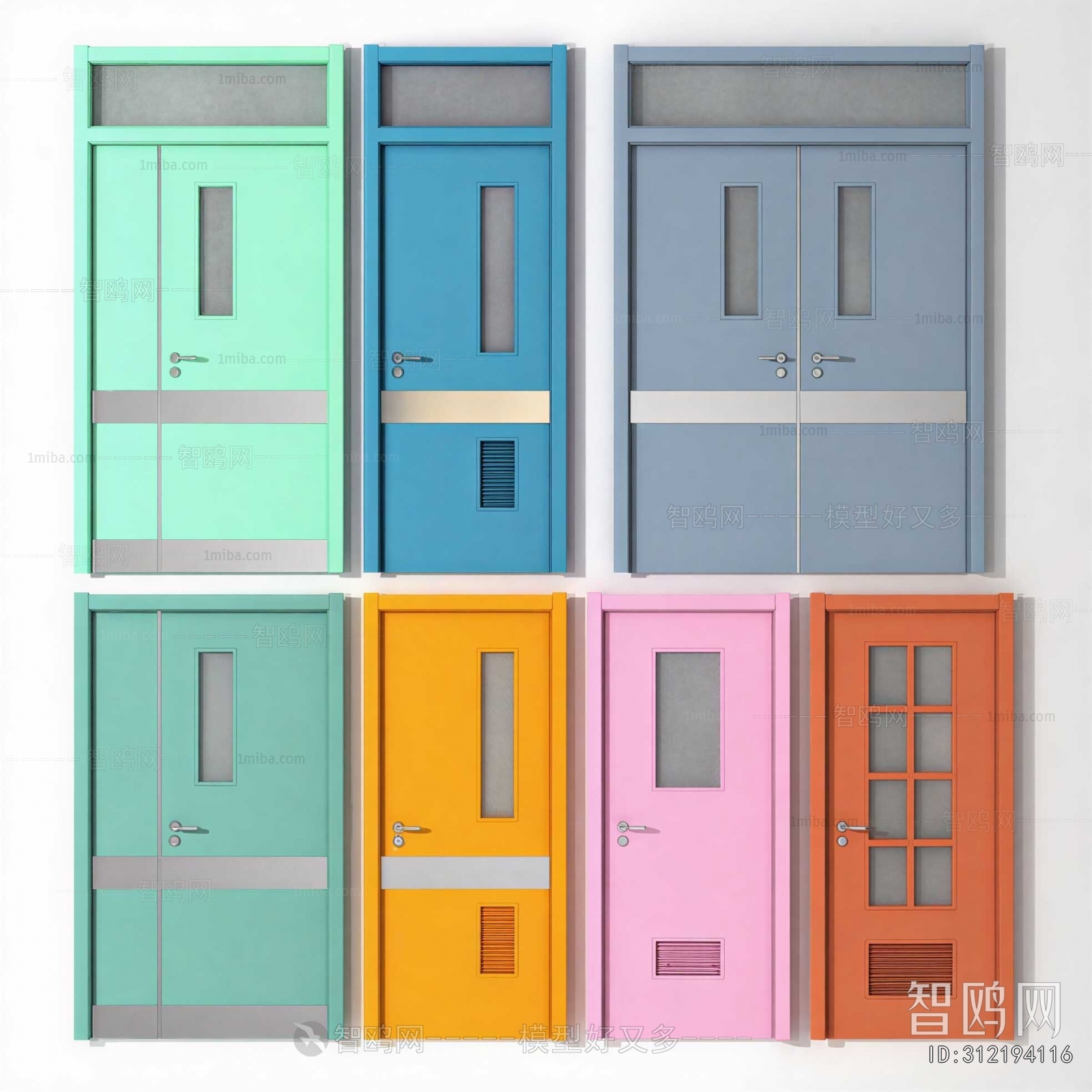 Modern Single Door