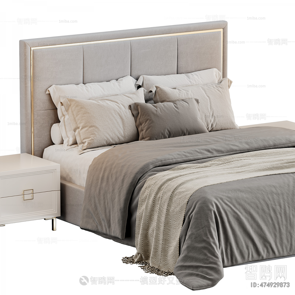 Modern Double Bed