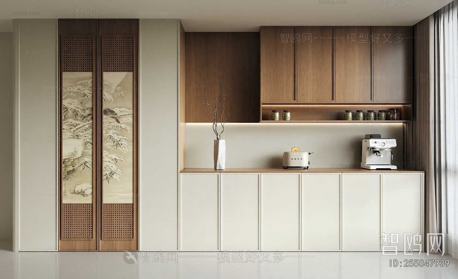 New Chinese Style Sideboard