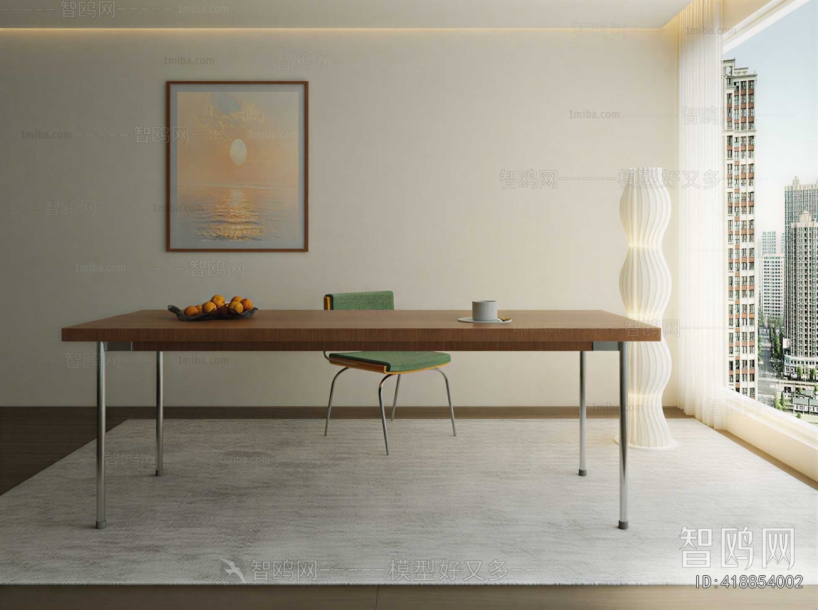 Modern Computer Desk And Chair