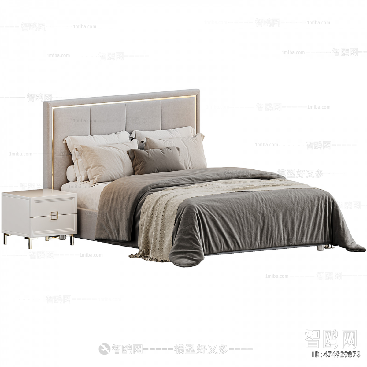 Modern Double Bed