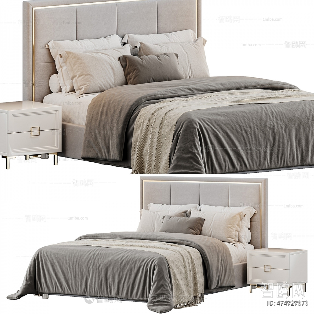Modern Double Bed