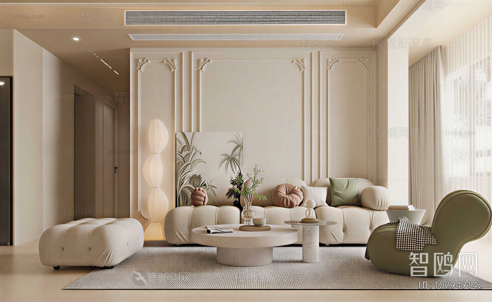 French Style A Living Room